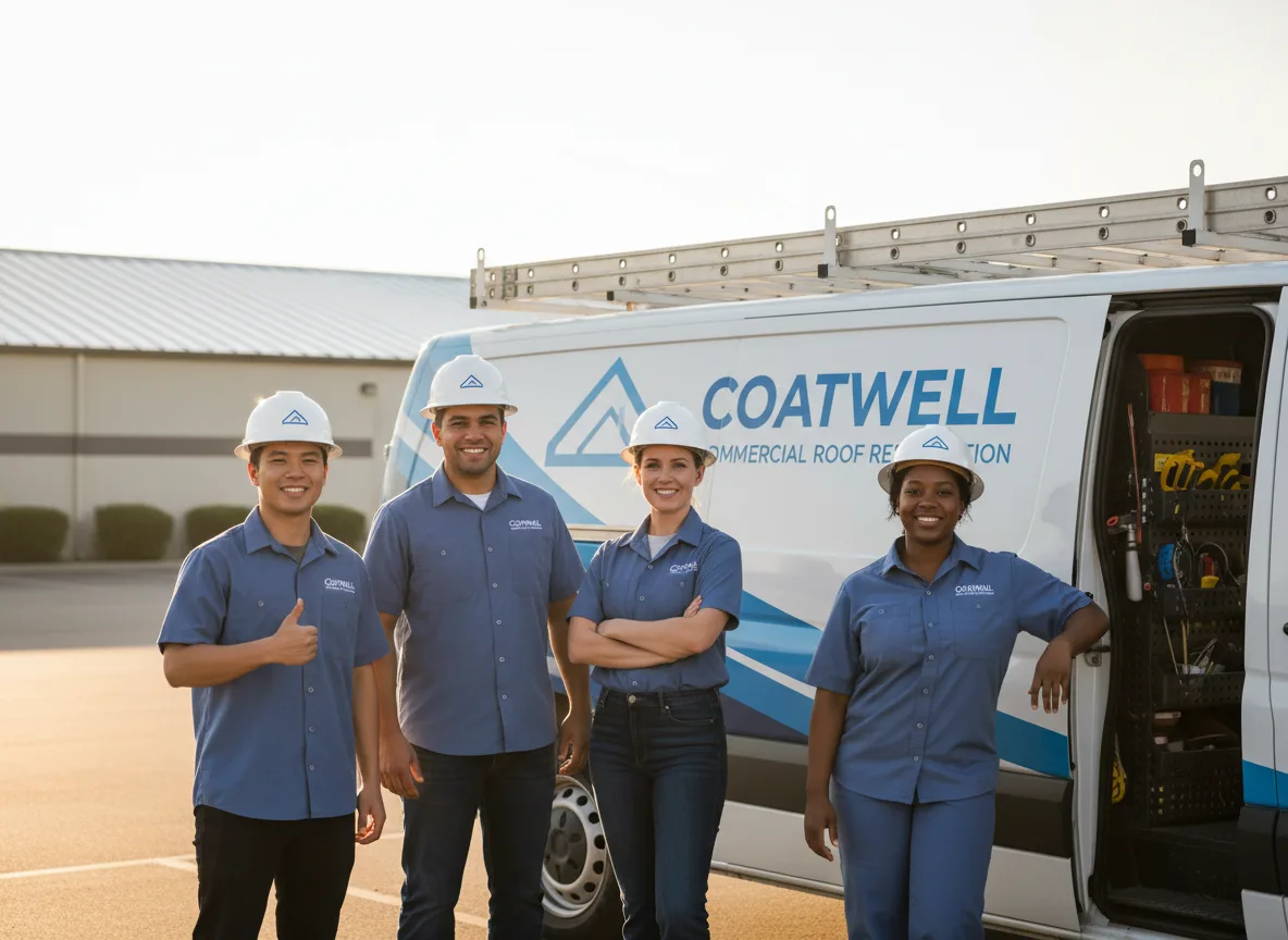 Commercial roof coating company in Sugar Land, TX